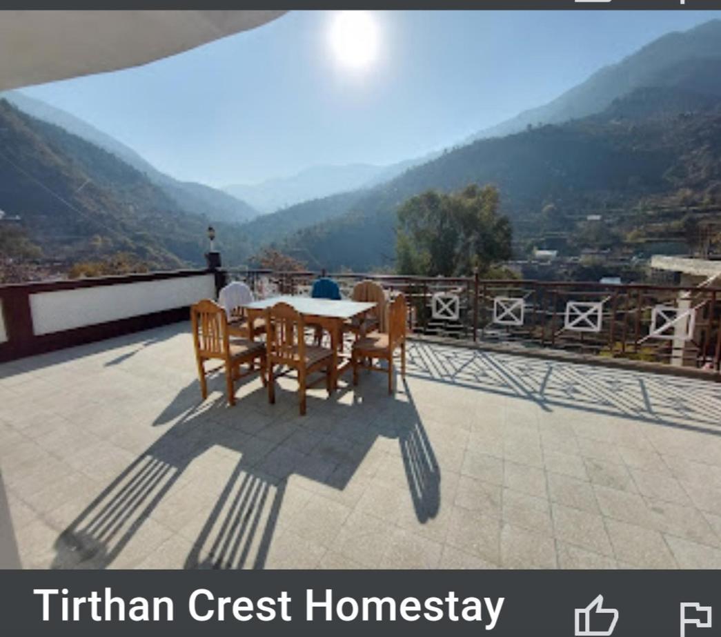 Tirthan Crest Homestay Banjār 外观 照片