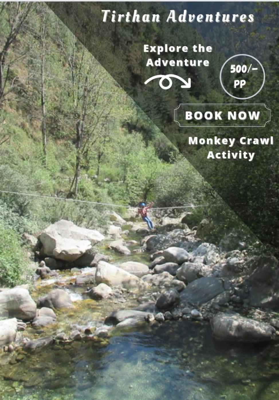 Tirthan Crest Homestay Banjār 外观 照片